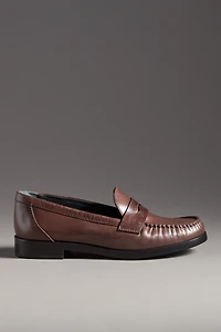 Reformation Ani Ruched Flat Loafers