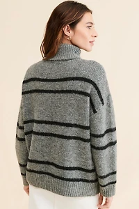 Line + Dot Veronica Striped Sweater