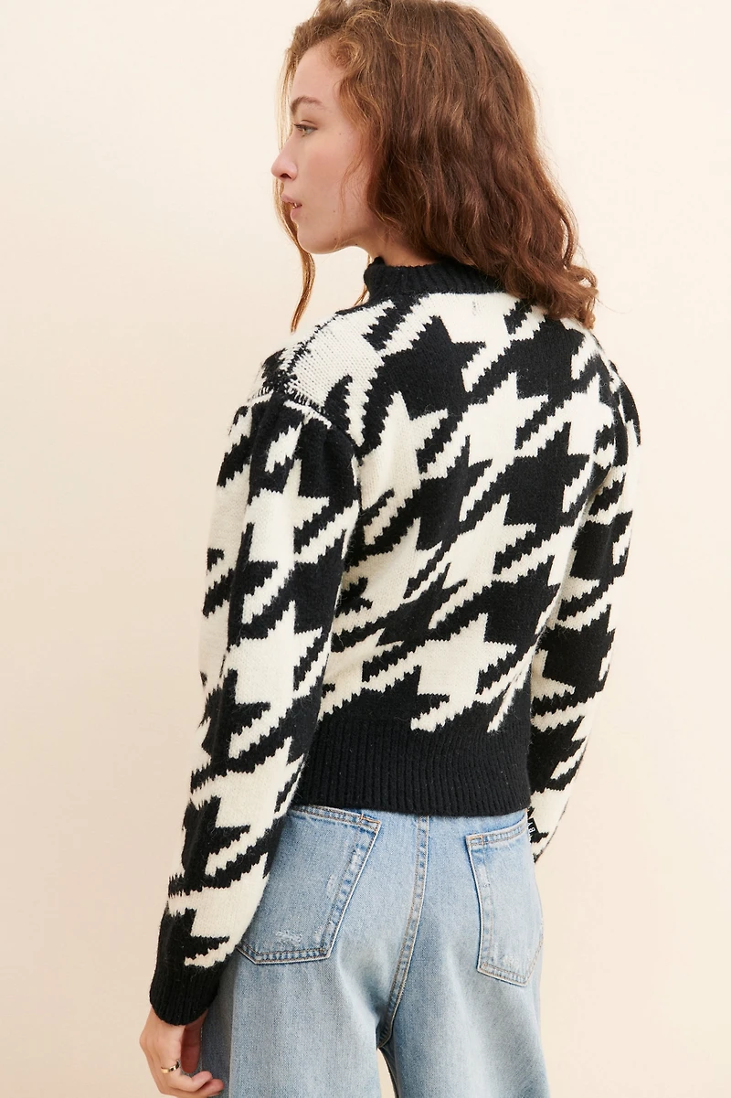 [BLANKNYC] I'm Royalty Half Zip Sweater