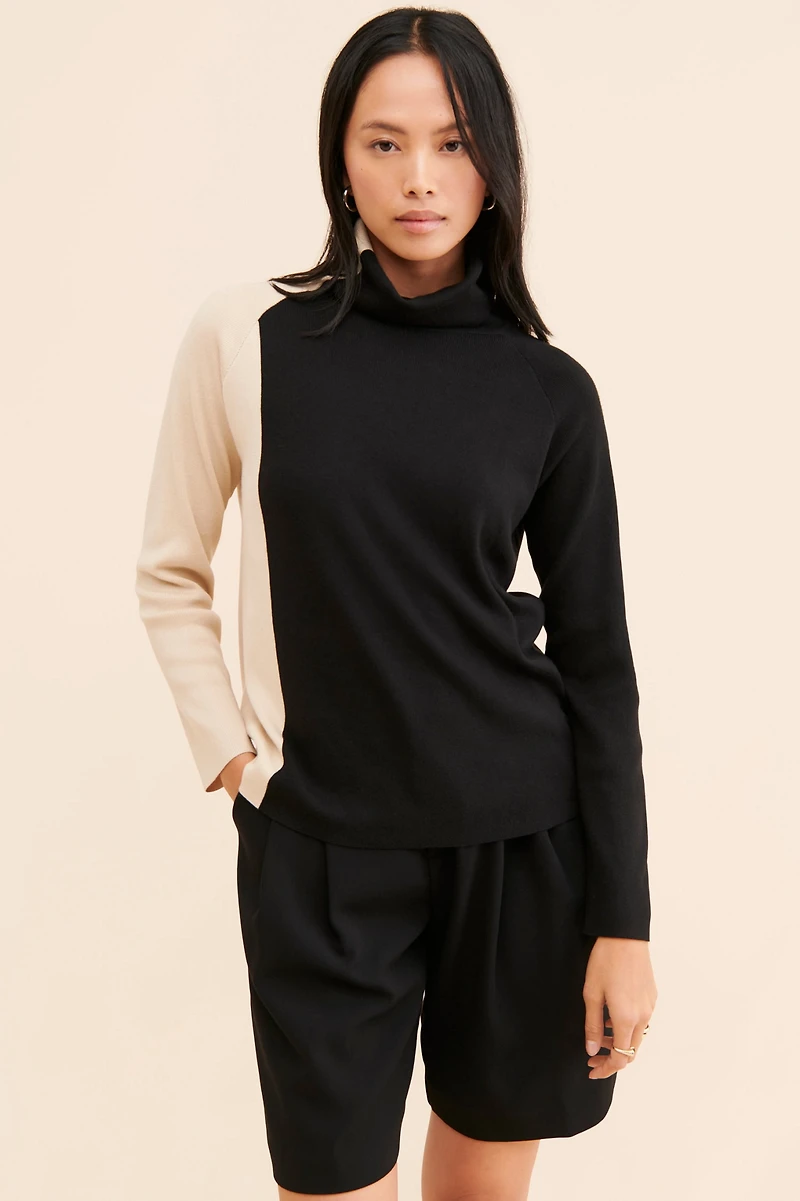 Little Lies Knitted Track Sweater