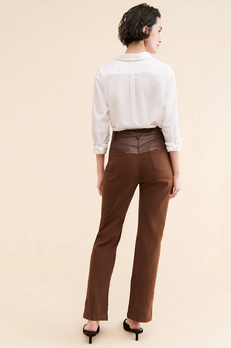 Kourt Uma Vegan Leather Pants