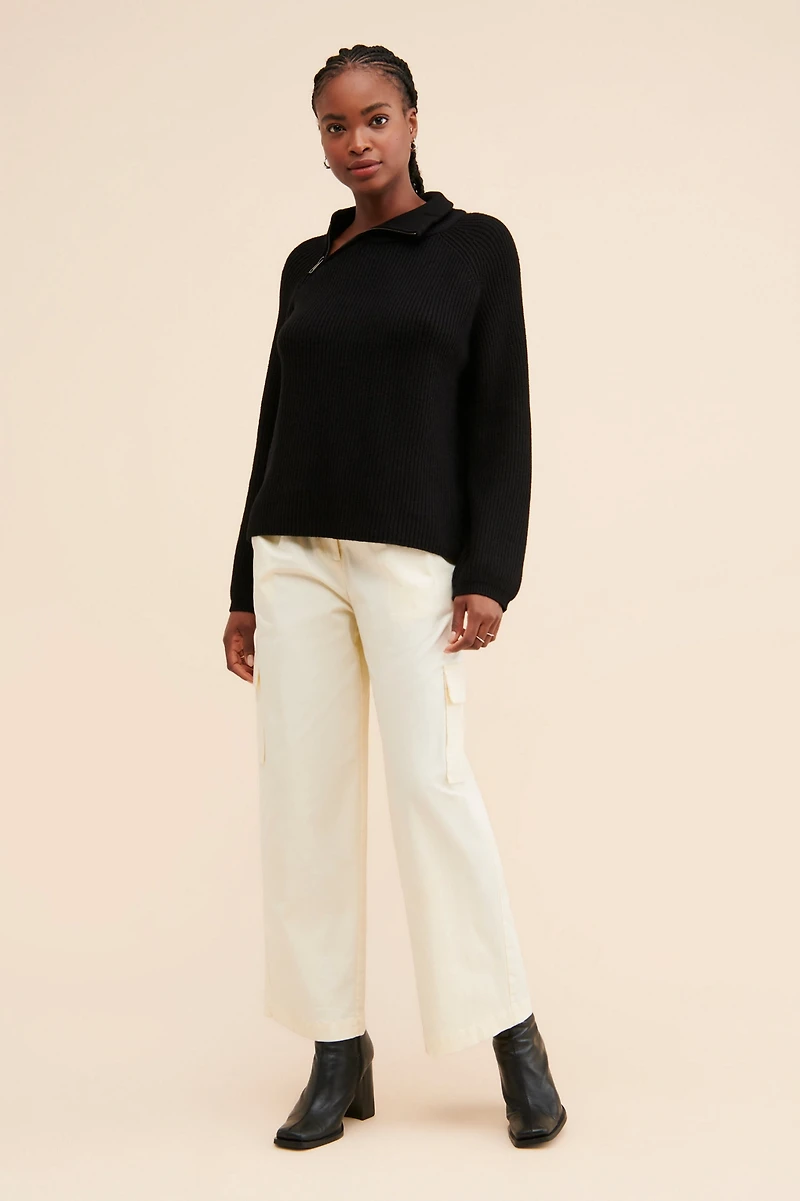 RD Style Gibi Raglan Sweater