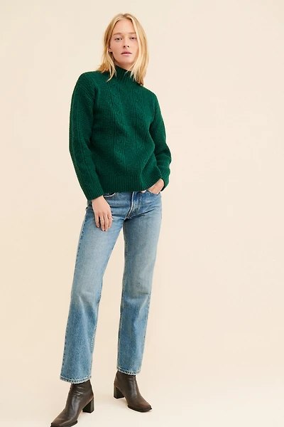 $525 Lexi Turtleneck Sweater