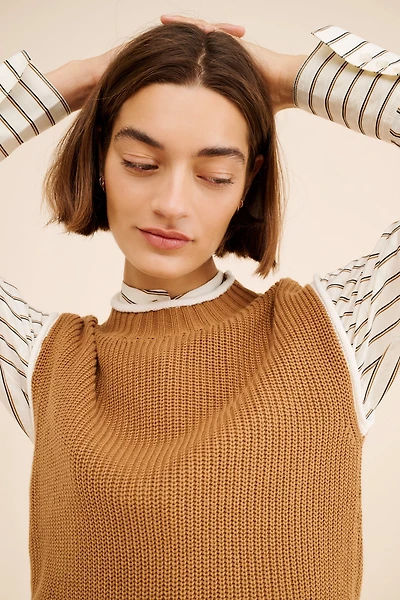 Little Lies Amber Knitted Vest