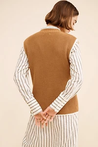 Little Lies Amber Knitted Vest