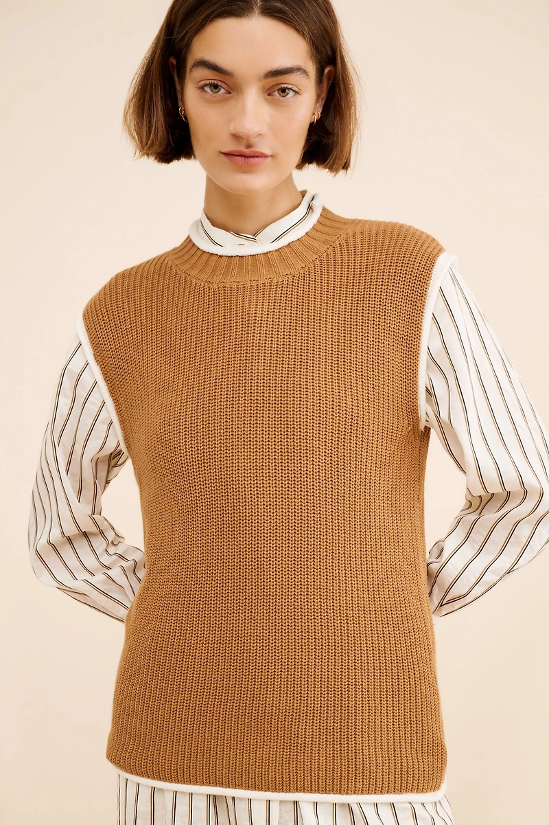 Little Lies Amber Knitted Vest