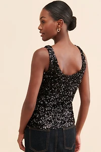 Sophie Rue Rael Sequin Tank
