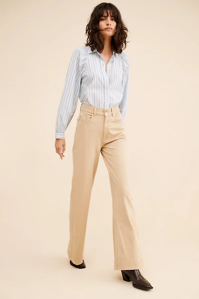 DL1961 Hepburn Extra Wide Leg Jeans