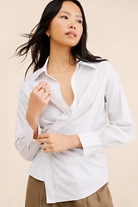 ASTR the Label Flykra Asymmetric Shirt