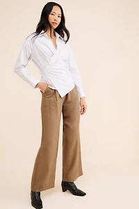 ASTR the Label Flykra Asymmetric Shirt