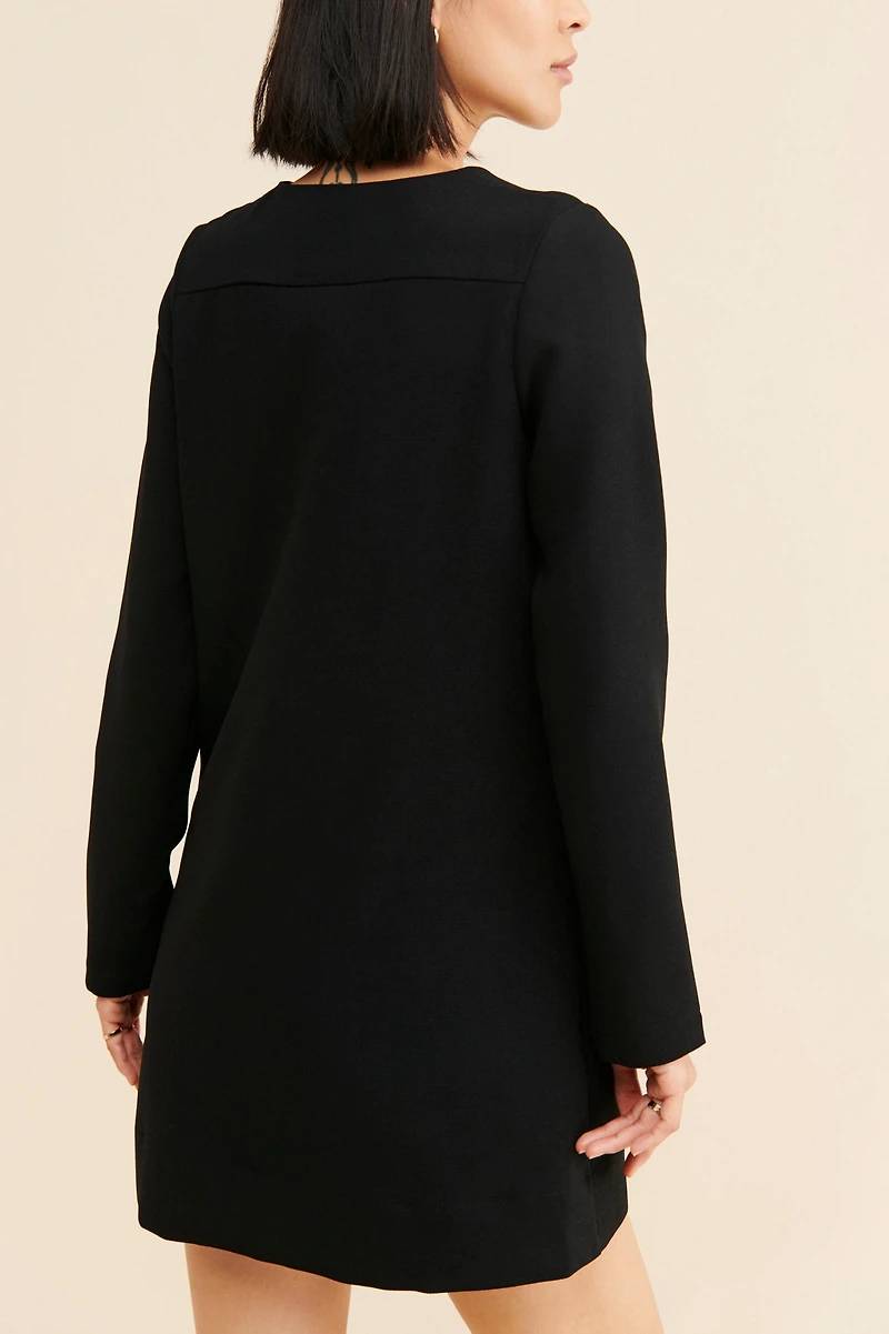 English Factory Front Lace Up Dress