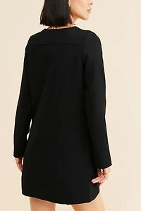English Factory Front Lace Up Dress