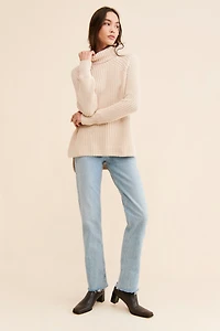 525 Turtleneck Shaker Pullover