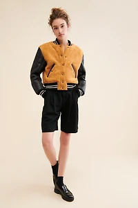 [BLANKNYC] Booksmart Colorblock Bomber