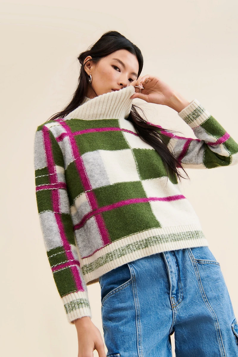 $525 Ria Turtleneck Sweater