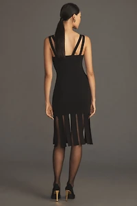 Car Wash Hem Slim Sweater Dress