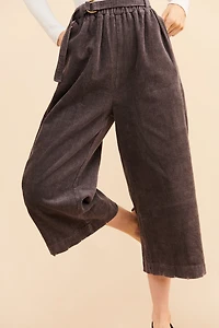 Little Lies Whitney Corduroy Wide Legs