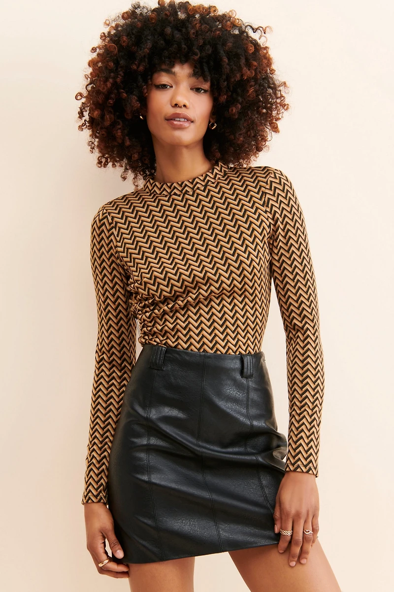 ASTR the Label Capree Open-Back Bodysuit