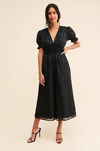 Hutch Burnout Wide Leg Jumpsuit