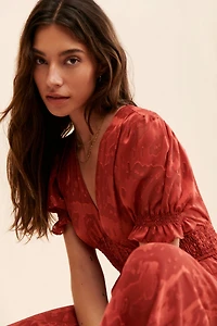 Hutch Burnout Wide Leg Jumpsuit