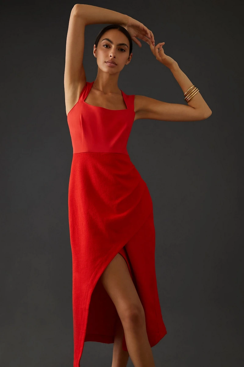 Maeve Squareneck Maxi Dress