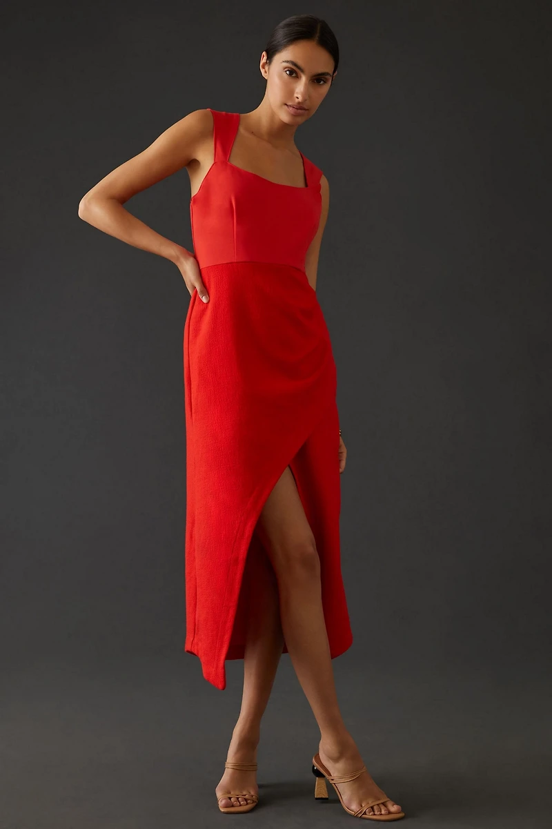 Maeve Squareneck Maxi Dress