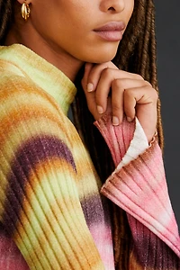 Pilcro Velvet Turtleneck Sweater