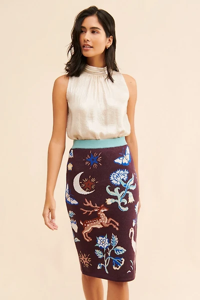 Slim Sweater Skirt