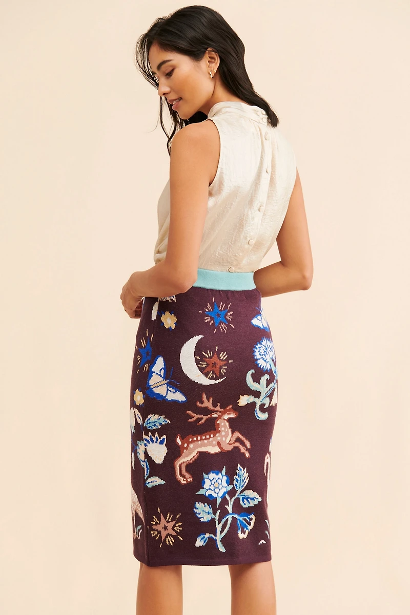 Slim Sweater Skirt