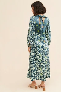 Damson Madder Stormi Tie-Back Dress