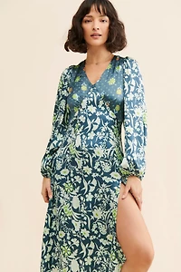 Damson Madder Stormi Tie-Back Dress