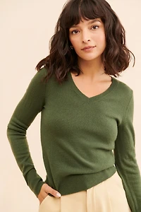 Nouveaux Cashmere V-Neck Sweater