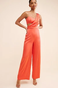 AMUR Blynn Drape Jumpsuit