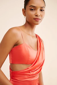AMUR Blynn Drape Jumpsuit