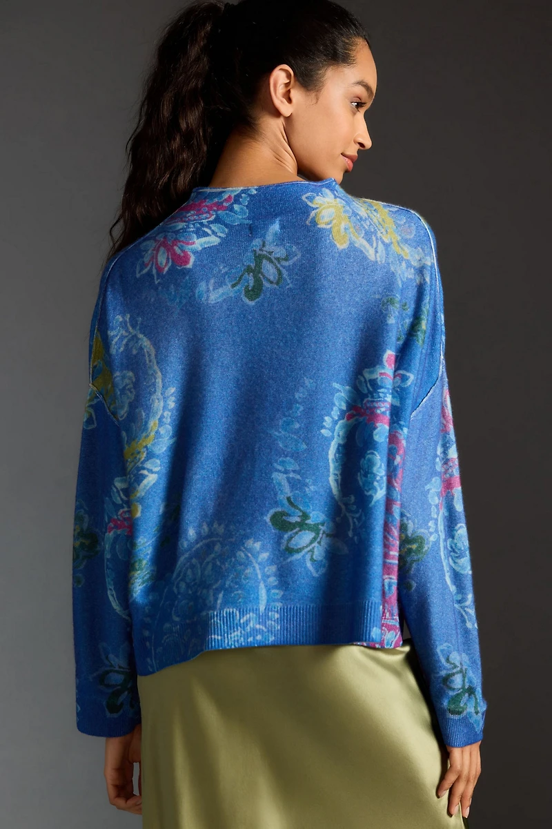 Pilcro The Alani Cashmere Mock Neck Sweater