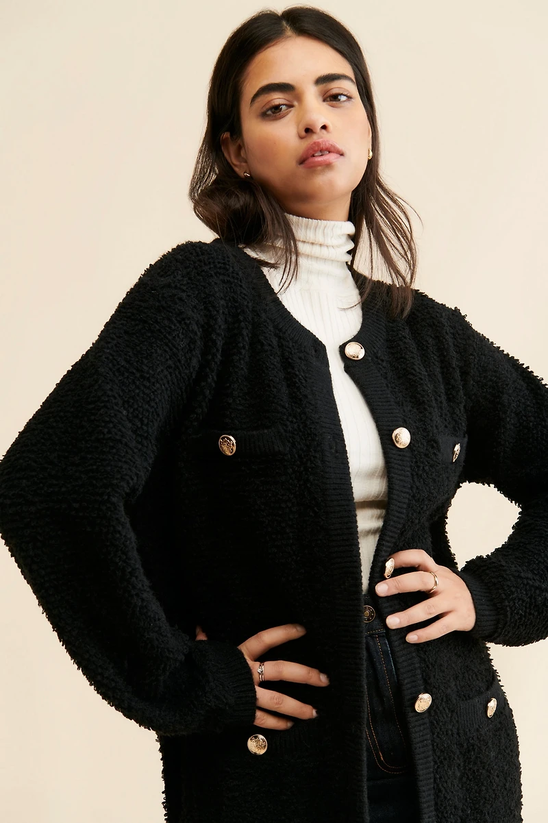 Line + Dot Ivy Knit Cardigan