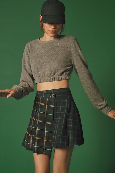 Mare Asymmetrical Pleated Skirt
