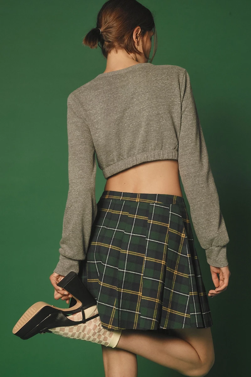 Mare Asymmetrical Pleated Skirt