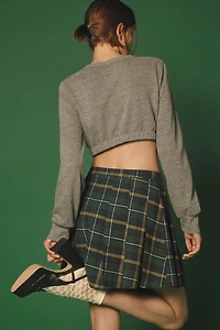 Mare Asymmetrical Pleated Skirt