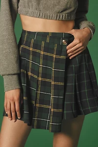 Mare Asymmetrical Pleated Skirt