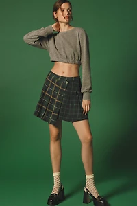 Mare Asymmetrical Pleated Skirt