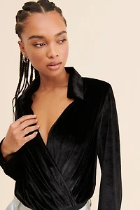 4th & Reckless Taya Velvet Bodysuit