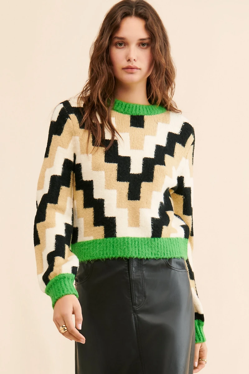 Callahan Tori Geometric Sweater