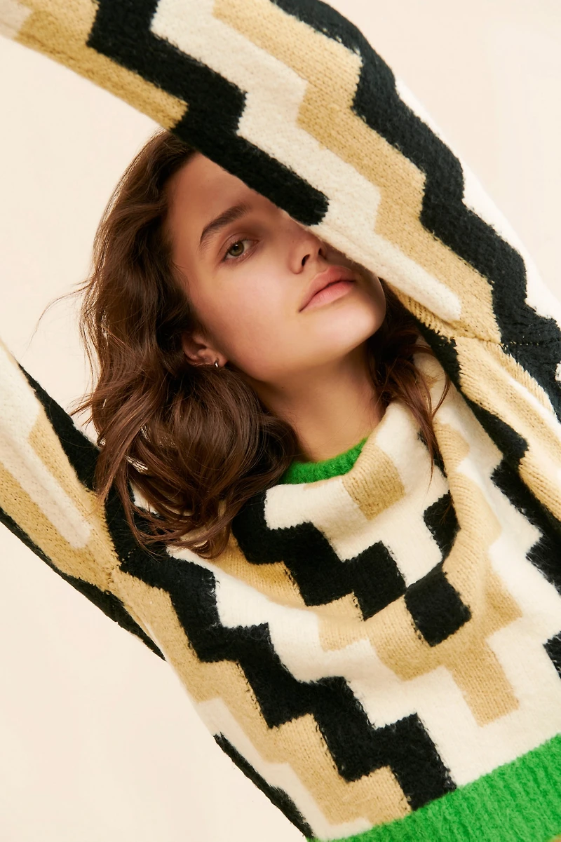 Callahan Tori Geometric Sweater