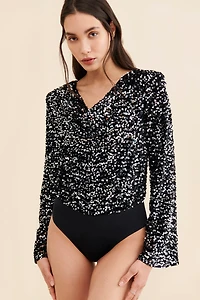 4th & Reckless Marcella Sequined Bodysuit