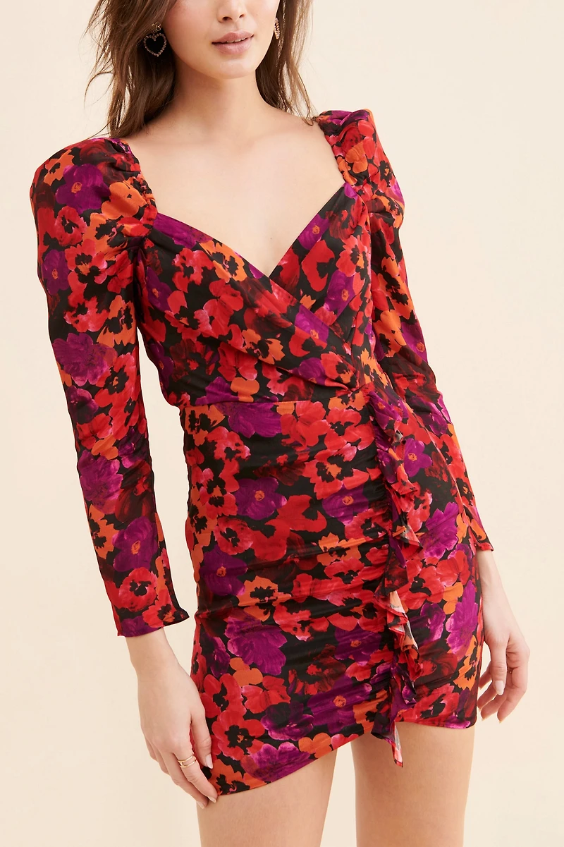 Saylor Alouette Floral Mini Dress