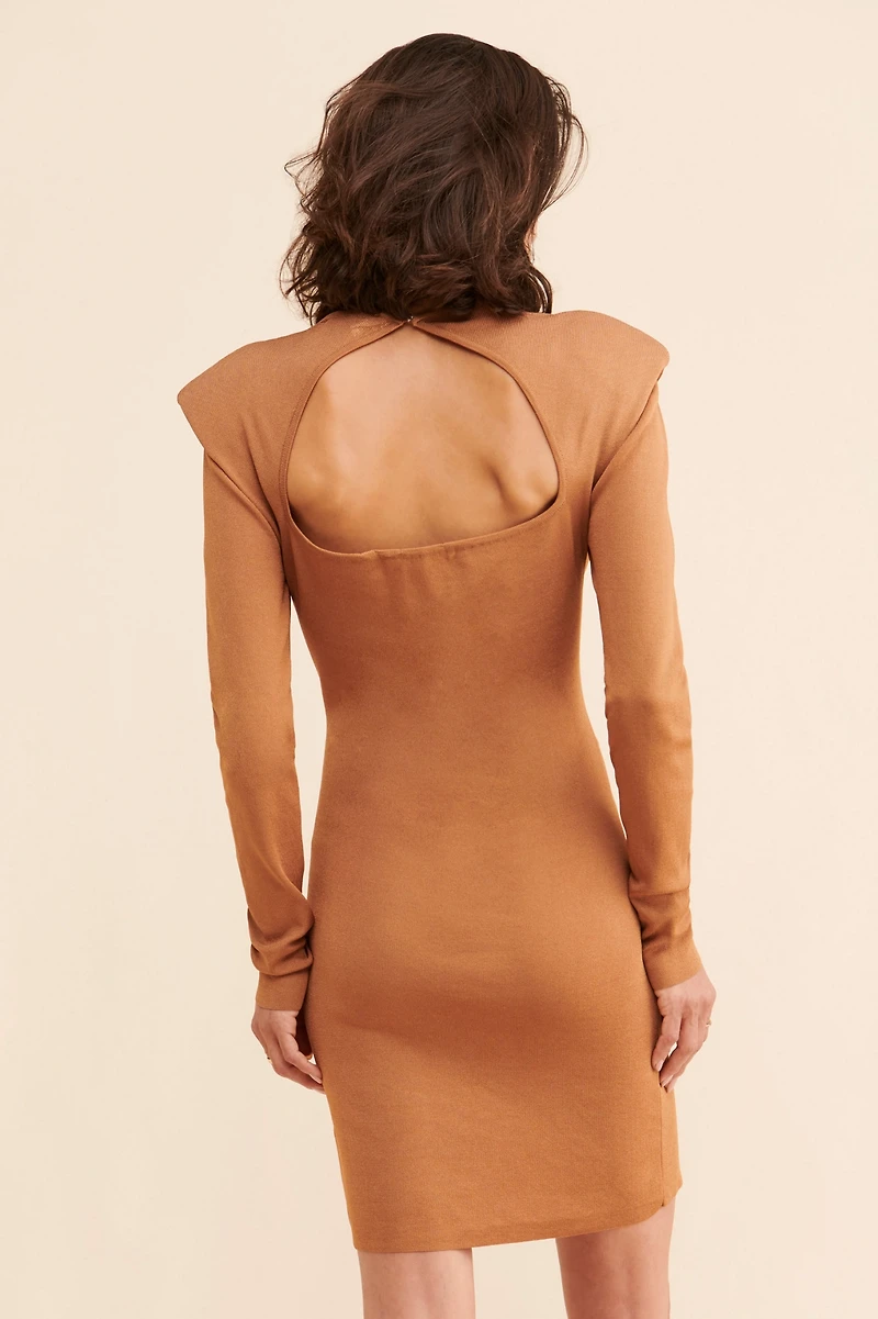 Endless Rose Cutout Knit Bodycon Dress