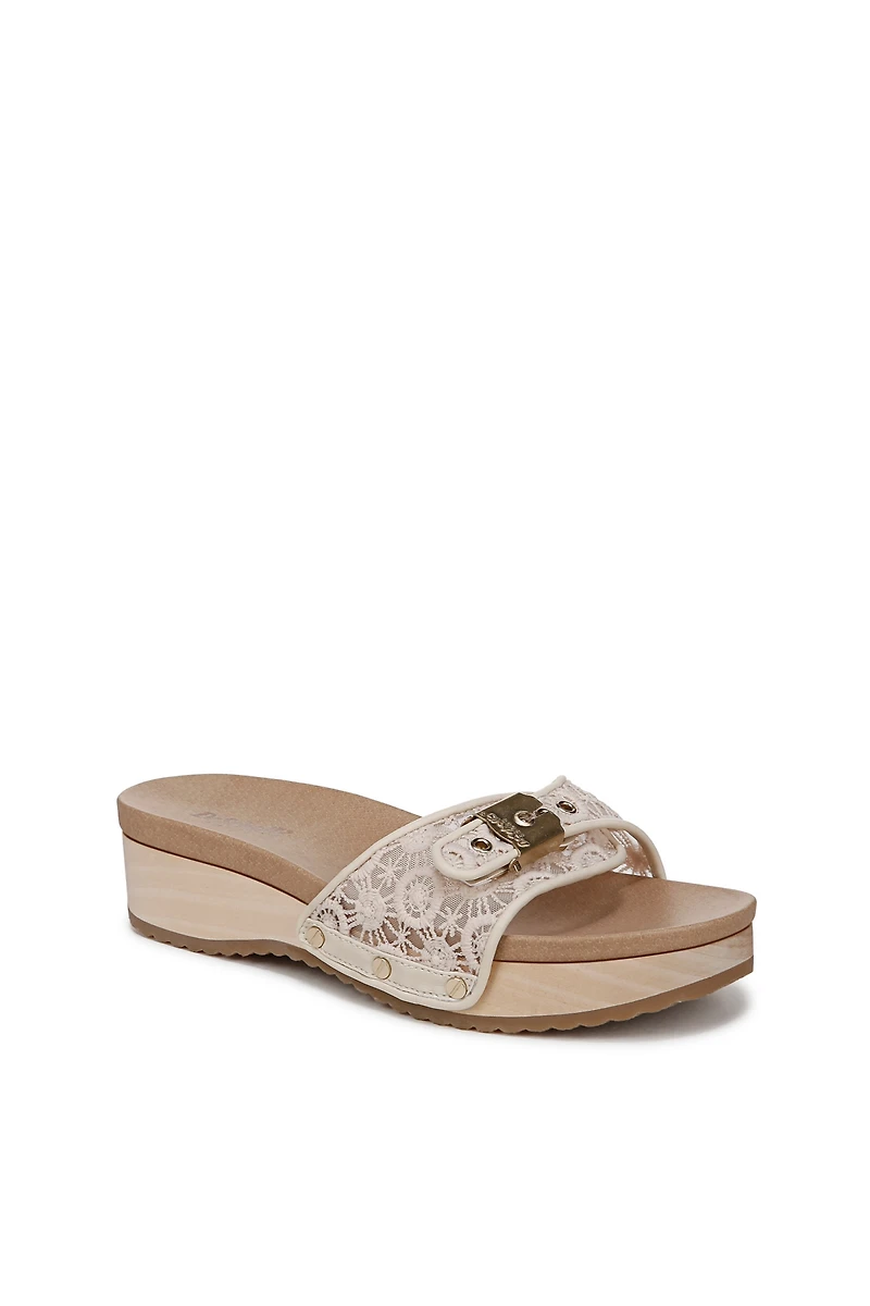 Dr. Scholl's Original Too Wood-Bottom Sandals
