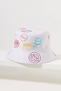 Coney Island Picnic Souvenir Patch Bucket Hat