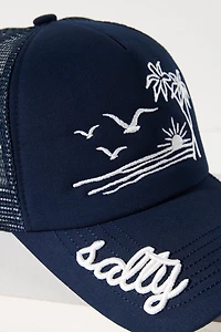 Worn/West Salty Beach Trucker Hat